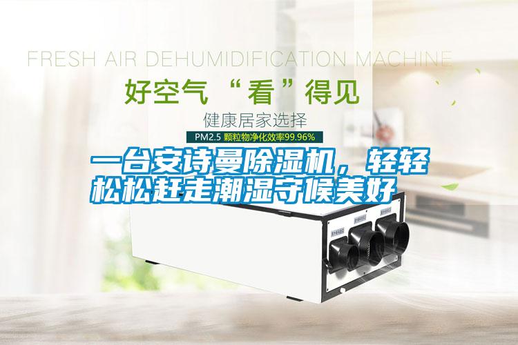 一臺安詩曼除濕機，輕輕松松趕走潮濕守候美好
