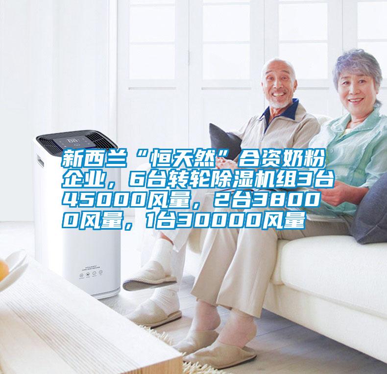 新西蘭“恒天然”合資奶粉企業，6臺轉輪除濕機組3臺45000風量，2臺38000風量，1臺30000風量