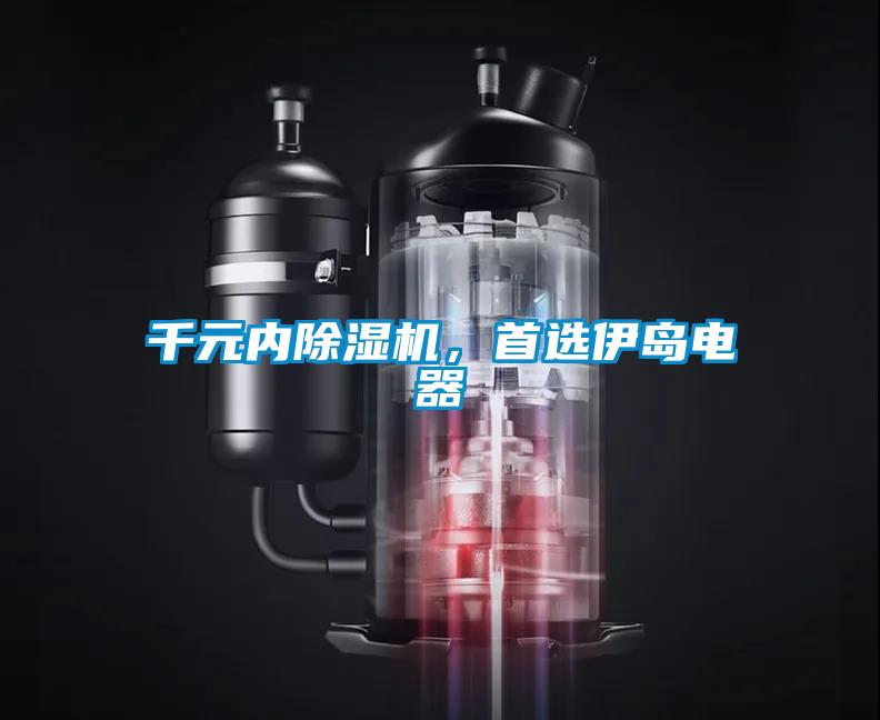千元內除濕機，首選伊島電器