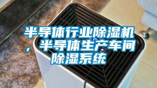 半導(dǎo)體行業(yè)除濕機(jī)，半導(dǎo)體生產(chǎn)車間除濕系統(tǒng)