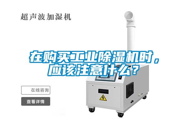 在購(gòu)買工業(yè)除濕機(jī)時(shí)，應(yīng)該注意什么？