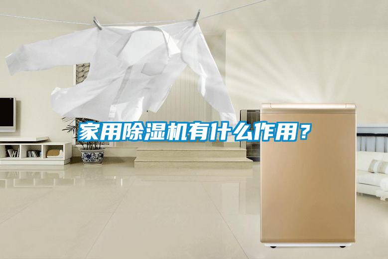 家用除濕機有什么作用？
