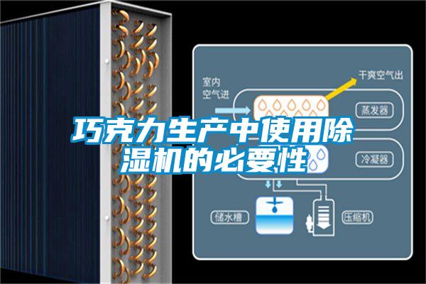 巧克力生產(chǎn)中使用除濕機(jī)的必要性