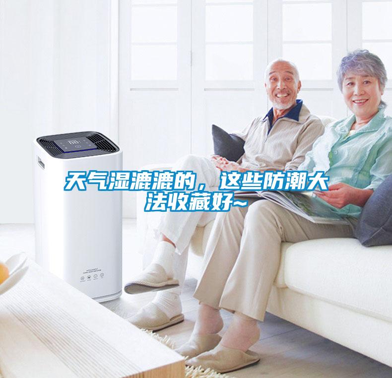 天氣濕漉漉的，這些防潮大法收藏好~