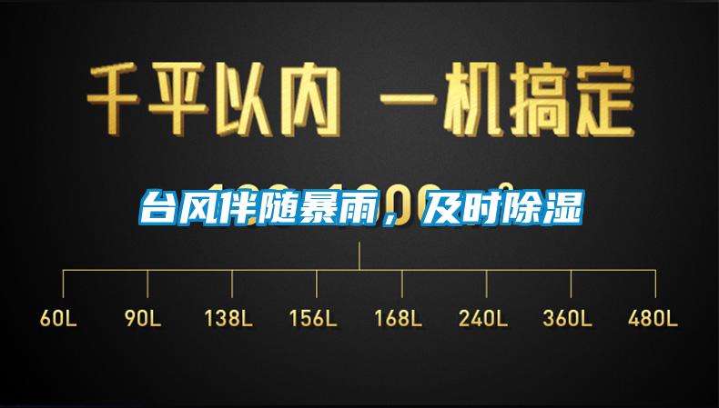 臺(tái)風(fēng)伴隨暴雨，及時(shí)除濕