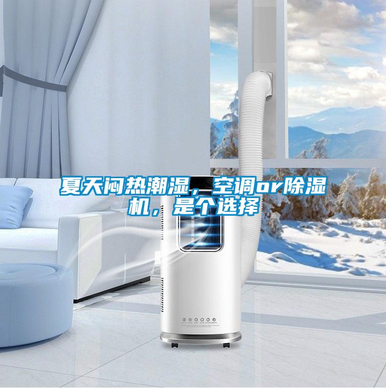 夏天悶熱潮濕，空調(diào)or除濕機(jī)，是個選擇
