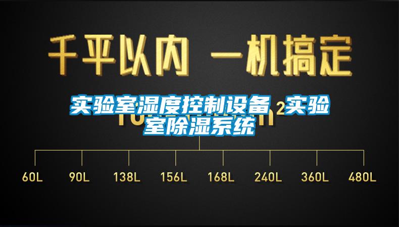 實驗室濕度控制設(shè)備 實驗室除濕系統(tǒng)