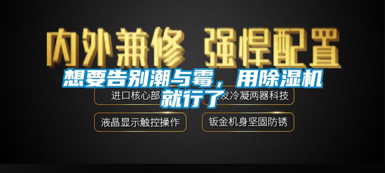 想要告別潮與霉，用除濕機就行了