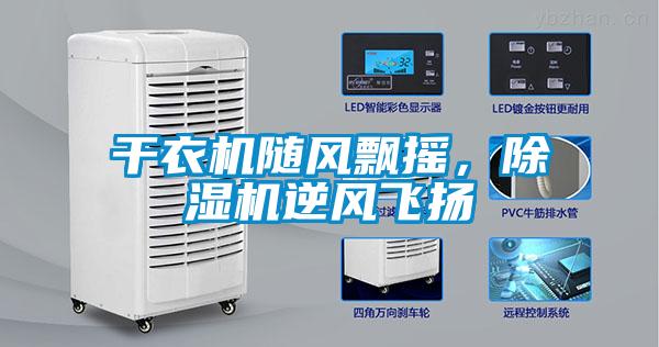 干衣機(jī)隨風(fēng)飄搖，除濕機(jī)逆風(fēng)飛揚(yáng)