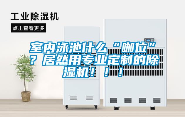 室內(nèi)泳池什么“咖位”？居然用專業(yè)定制的除濕機(jī)！！！