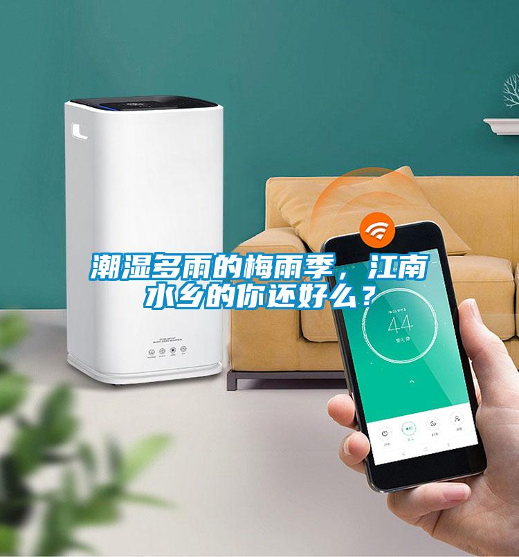 潮濕多雨的梅雨季，江南水鄉的你還好么？
