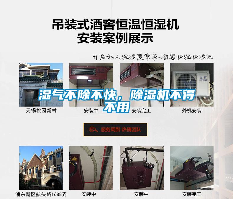 濕氣不除不快，除濕機不得不用