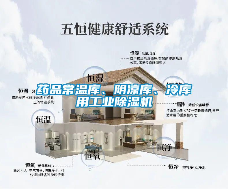 藥品常溫庫、陰涼庫、冷庫用工業除濕機