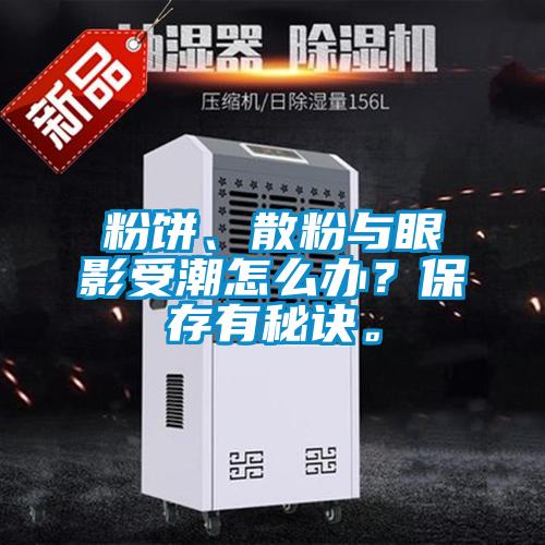 粉餅、散粉與眼影受潮怎么辦？保存有秘訣。