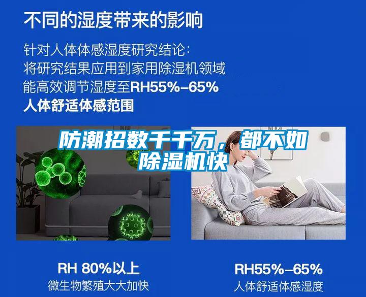 防潮招數(shù)千千萬，都不如除濕機(jī)快