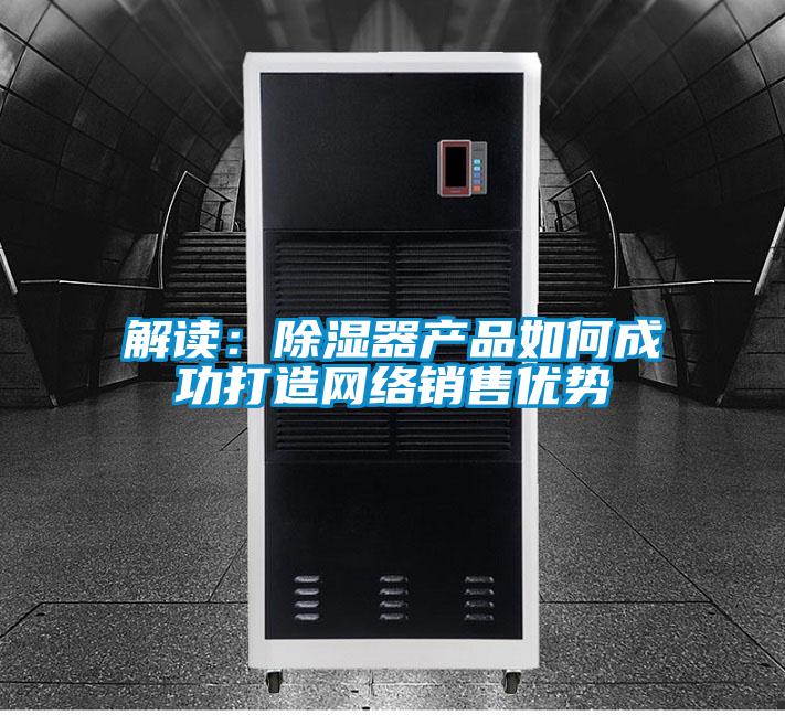 解讀：除濕器產(chǎn)品如何成功打造網(wǎng)絡(luò)銷(xiāo)售優(yōu)勢(shì)