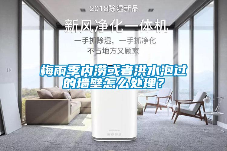梅雨季內澇或者洪水泡過的墻壁怎么處理？