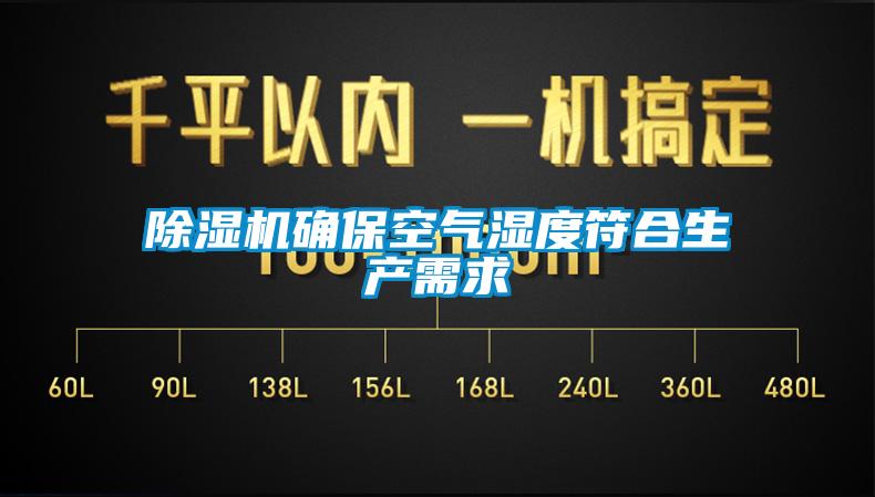 除濕機確保空氣濕度符合生產(chǎn)需求