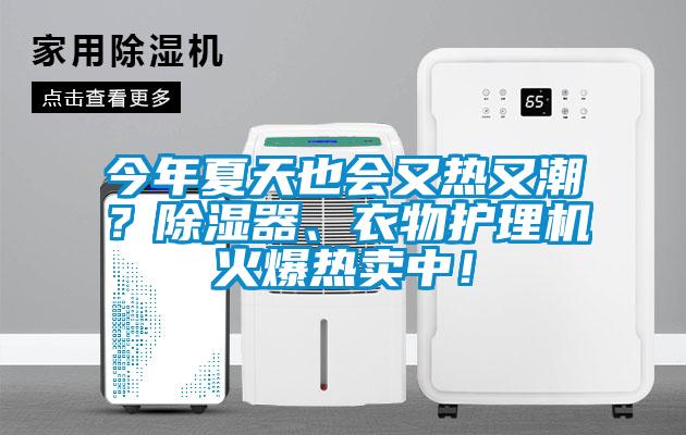 今年夏天也會又熱又潮？除濕器、衣物護理機火爆熱賣中！