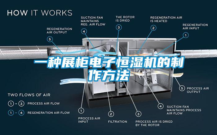 一種展柜電子恒濕機(jī)的制作方法