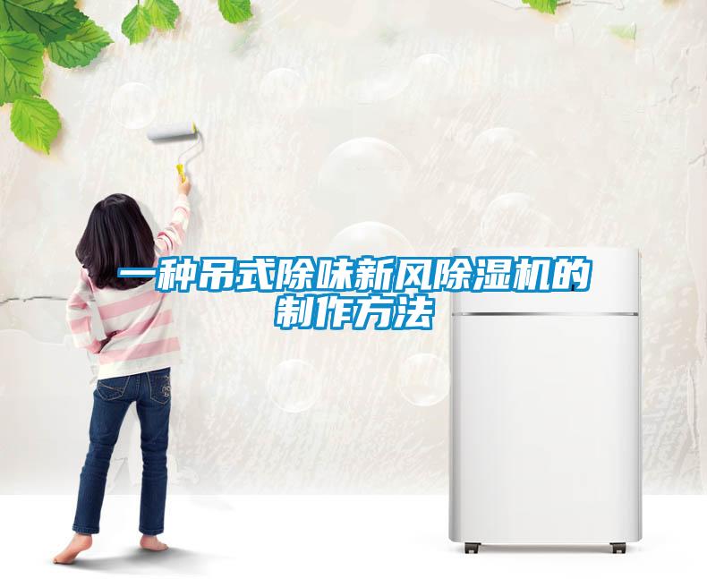 一種吊式除味新風(fēng)除濕機的制作方法