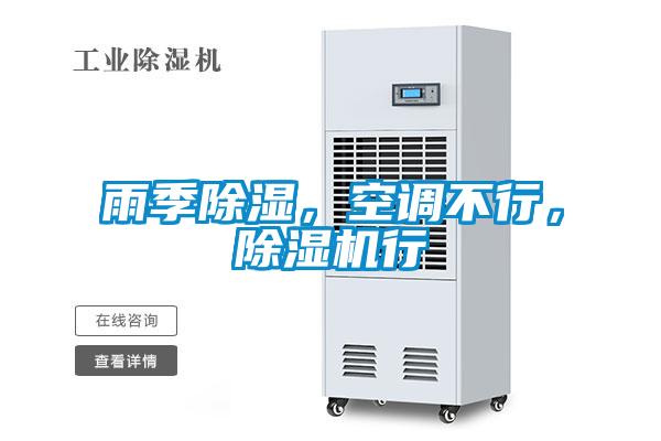 雨季除濕，空調不行，除濕機行
