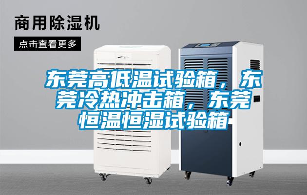 東莞高低溫試驗箱，東莞冷熱沖擊箱，東莞恒溫恒濕試驗箱