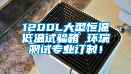 1200L大型恒溫低溫試驗箱 環(huán)瑞測試專業(yè)訂制！