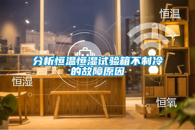 分析恒溫恒濕試驗(yàn)箱不制冷的故障原因