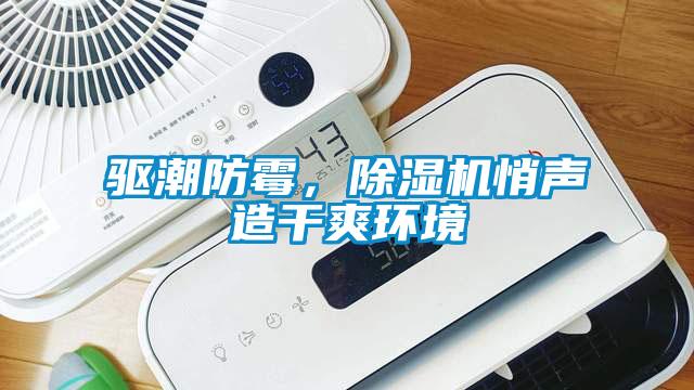 驅潮防霉，除濕機悄聲造干爽環境