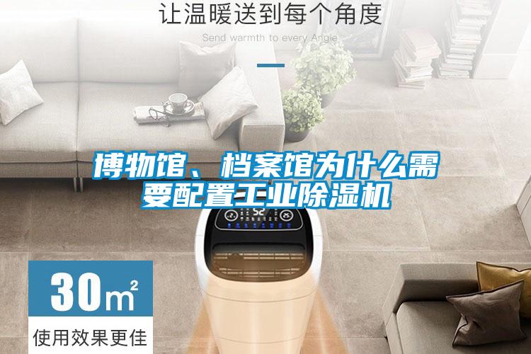 博物館、檔案館為什么需要配置工業除濕機