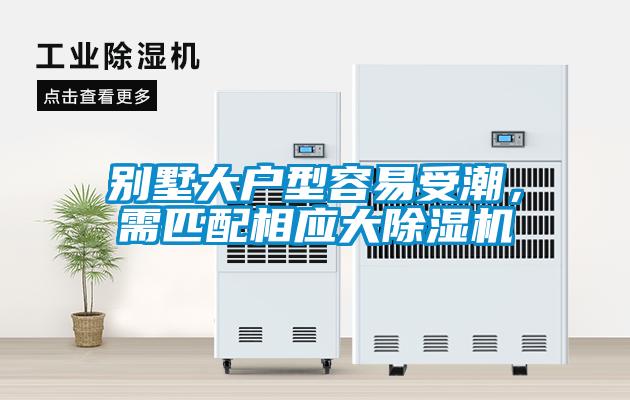 別墅大戶型容易受潮，需匹配相應大除濕機