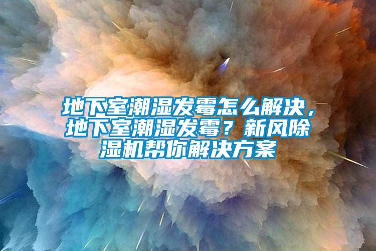 地下室潮濕發霉怎么解決，地下室潮濕發霉？新風除濕機幫你解決方案