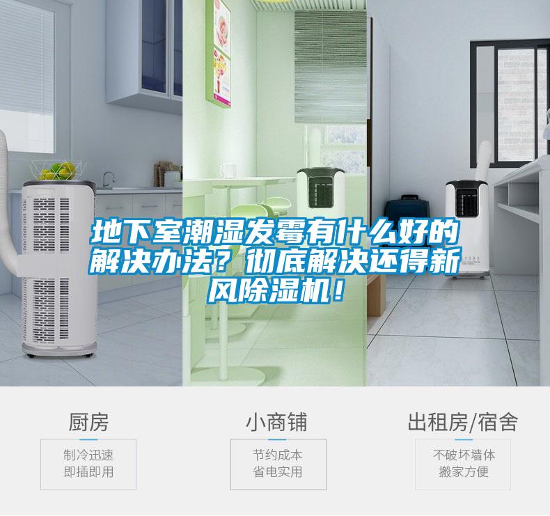地下室潮濕發霉有什么好的解決辦法？徹底解決還得新風除濕機！