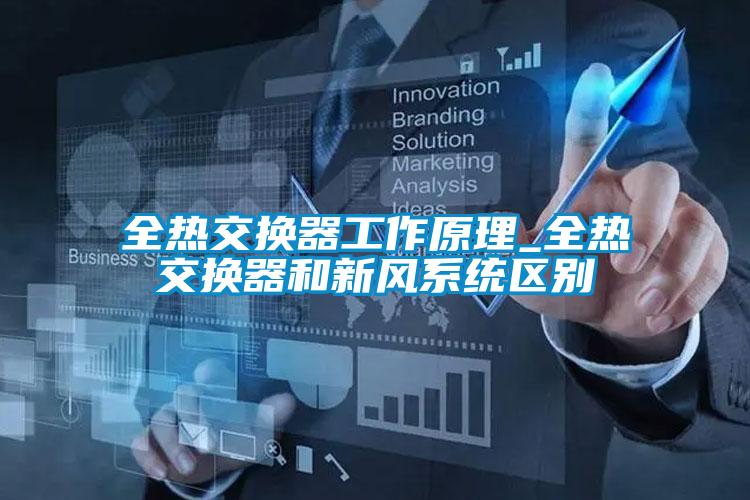 全熱交換器工作原理_全熱交換器和新風系統(tǒng)區(qū)別