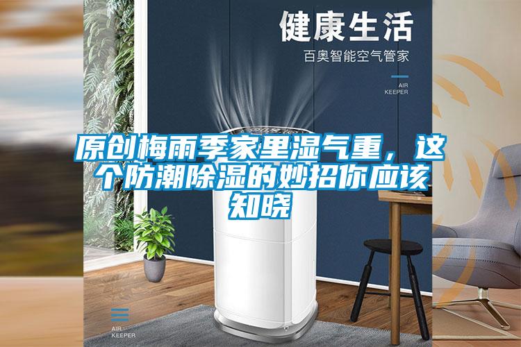 原創(chuàng)梅雨季家里濕氣重，這個防潮除濕的妙招你應該知曉