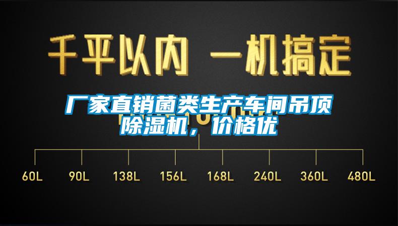 廠家直銷菌類生產車間吊頂除濕機，價格優(yōu)