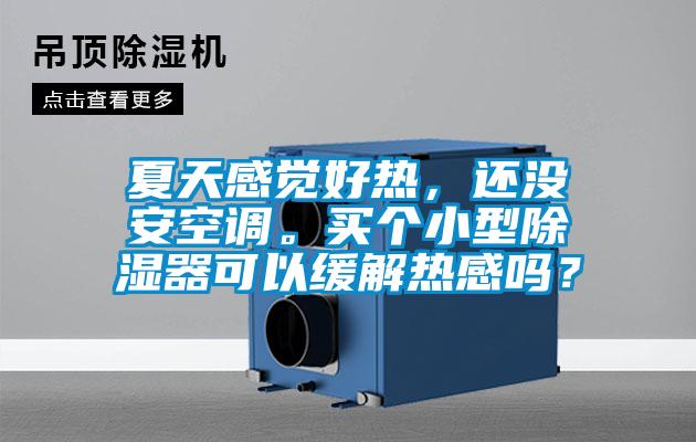 夏天感覺好熱，還沒安空調(diào)。買個(gè)小型除濕器可以緩解熱感嗎？