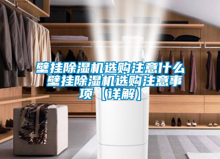 壁掛除濕機(jī)選購注意什么 壁掛除濕機(jī)選購注意事項(xiàng)【詳解】