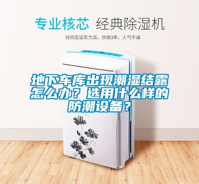 地下車庫出現(xiàn)潮濕結(jié)露怎么辦？選用什么樣的防潮設(shè)備？