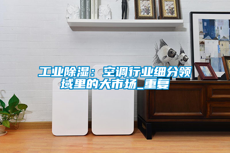 工業(yè)除濕：空調行業(yè)細分領域里的大市場_重復
