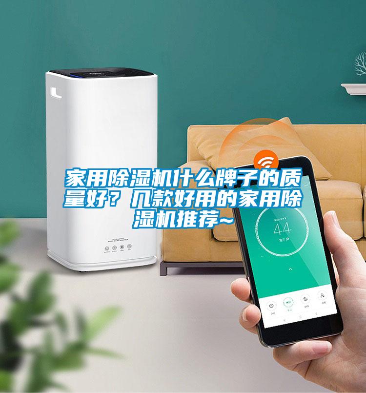 家用除濕機什么牌子的質量好？幾款好用的家用除濕機推薦~