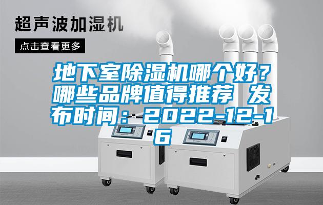 地下室除濕機哪個好？哪些品牌值得推薦 發布時間：2022-12-16