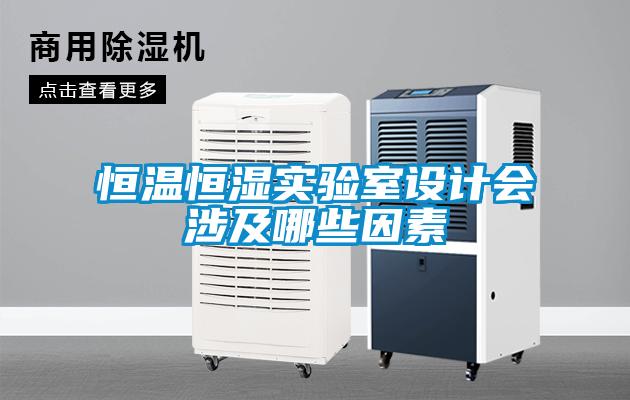 恒溫恒濕實(shí)驗(yàn)室設(shè)計(jì)會(huì)涉及哪些因素