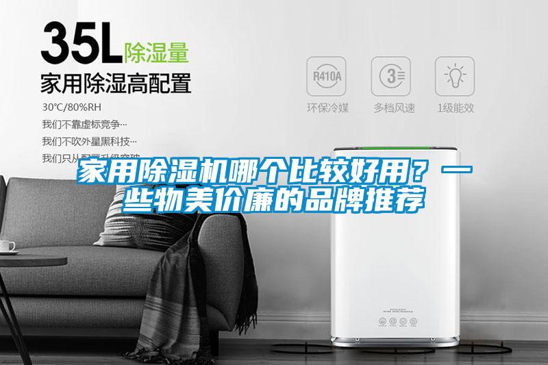 家用除濕機哪個比較好用？一些物美價廉的品牌推薦