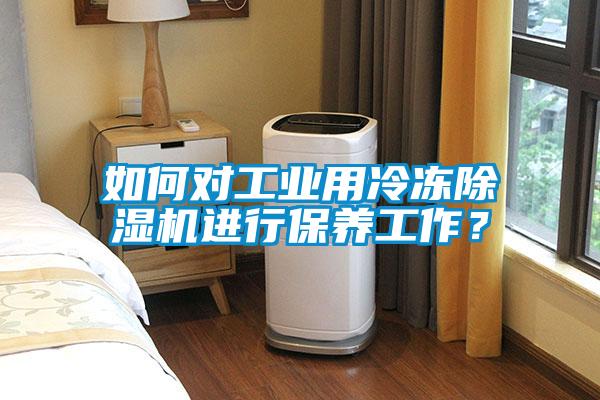 如何對工業用冷凍除濕機進行保養工作？