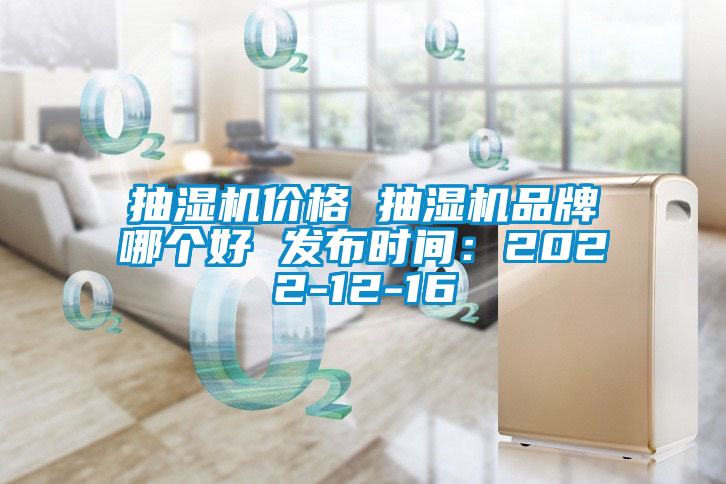 抽濕機價格 抽濕機品牌哪個好 發(fā)布時間：2022-12-16