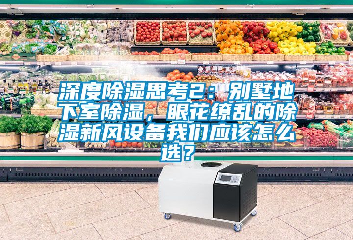 深度除濕思考2：別墅地下室除濕，眼花繚亂的除濕新風(fēng)設(shè)備我們應(yīng)該怎么選？