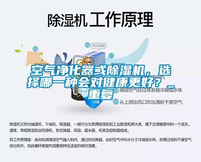 空氣凈化器或除濕機(jī)，選擇哪一種會(huì)對(duì)健康更好？_重復(fù)