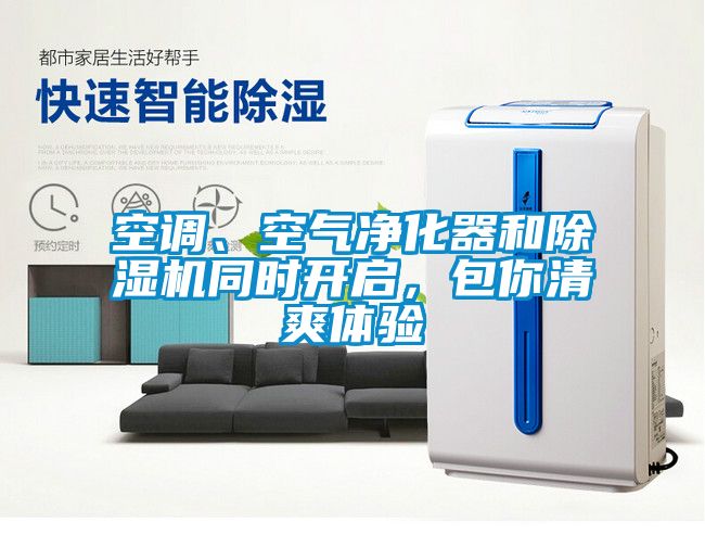 空調(diào)、空氣凈化器和除濕機(jī)同時(shí)開啟，包你清爽體驗(yàn)